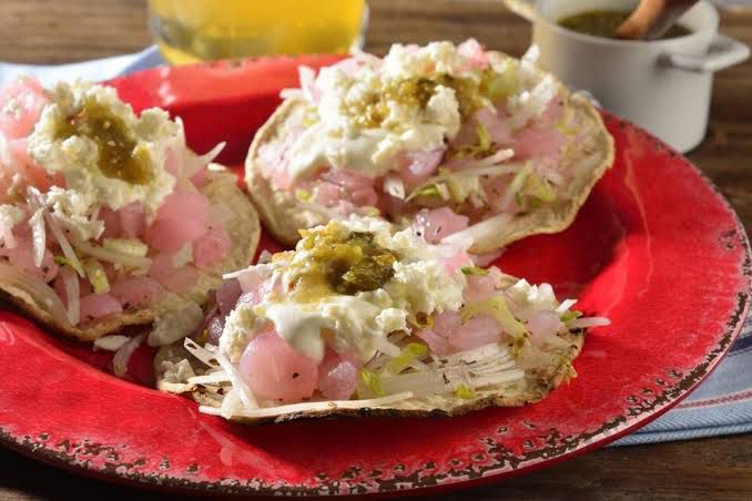 Receta Tostadas de pata