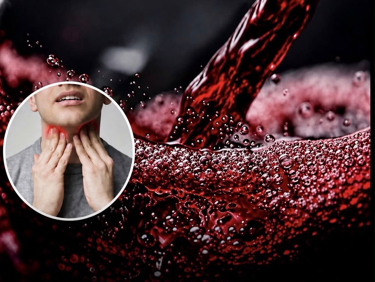 ¿El vino puede eliminar bacterias que causan infecciones de garganta y caries?